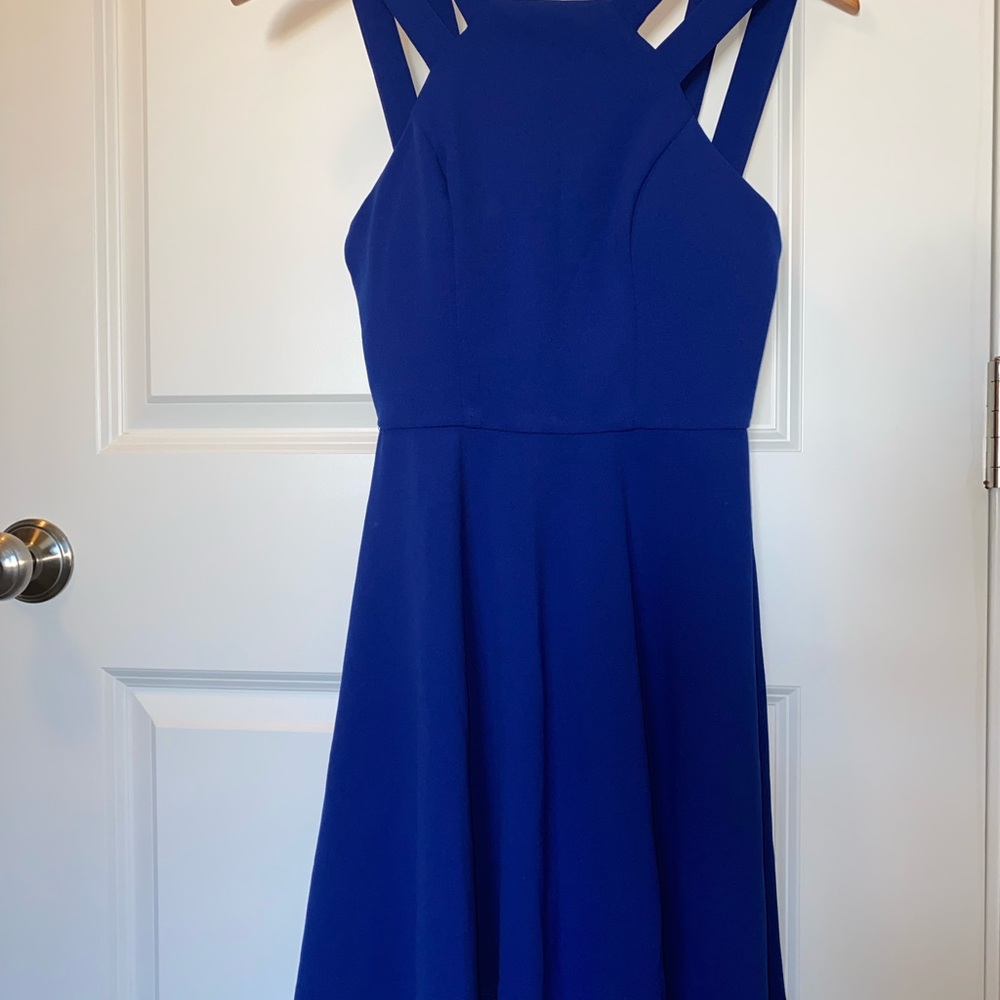 B. Smart Royal Blue Dress